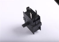 Black Rotary Selector Switch , Three Position Rotary Switch Free Sample